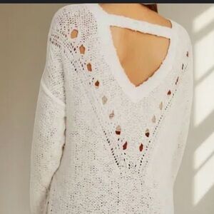 Hollister Gray V-Neck Sweater